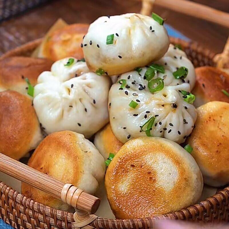 Pan Fried Pork Bun