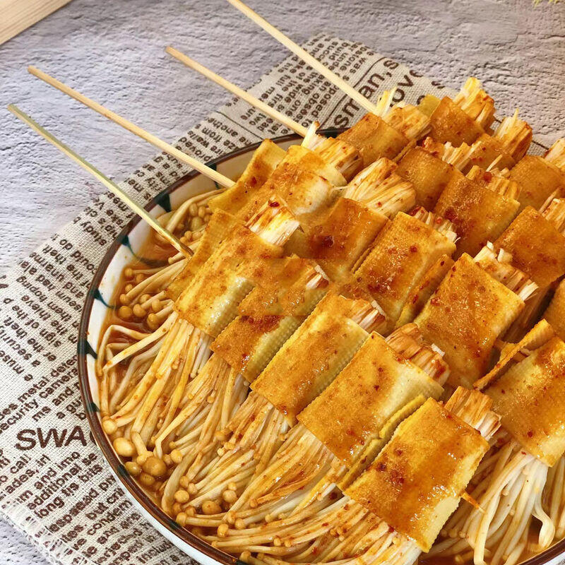 Spicy Enoki Mushroom