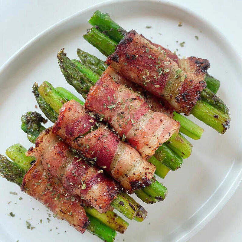 Spicy Asparagus Bacon